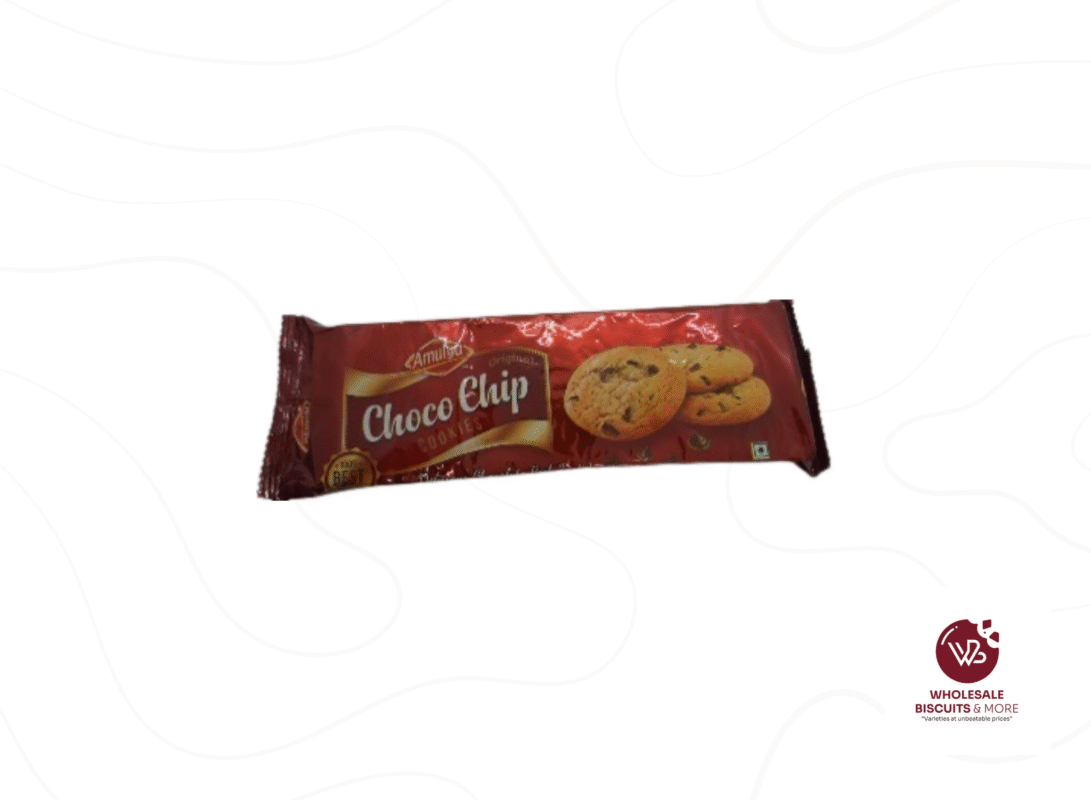 Amulya Choco Chip cookies 75g x 48